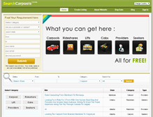 Tablet Screenshot of ca.searchcarpools.com